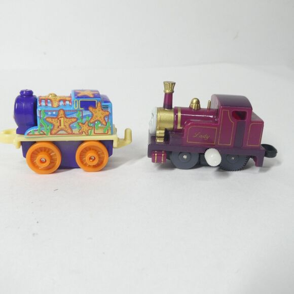 Thomas & Friends Train Minis Lot - Thomas Starfish + Lady Tomy Wind Up - Picture 2 of 10
